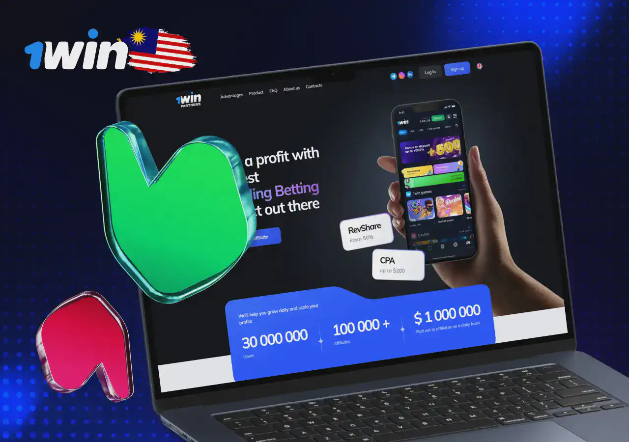 Program rakan kongsi 1win Kebaikan dan keburukan