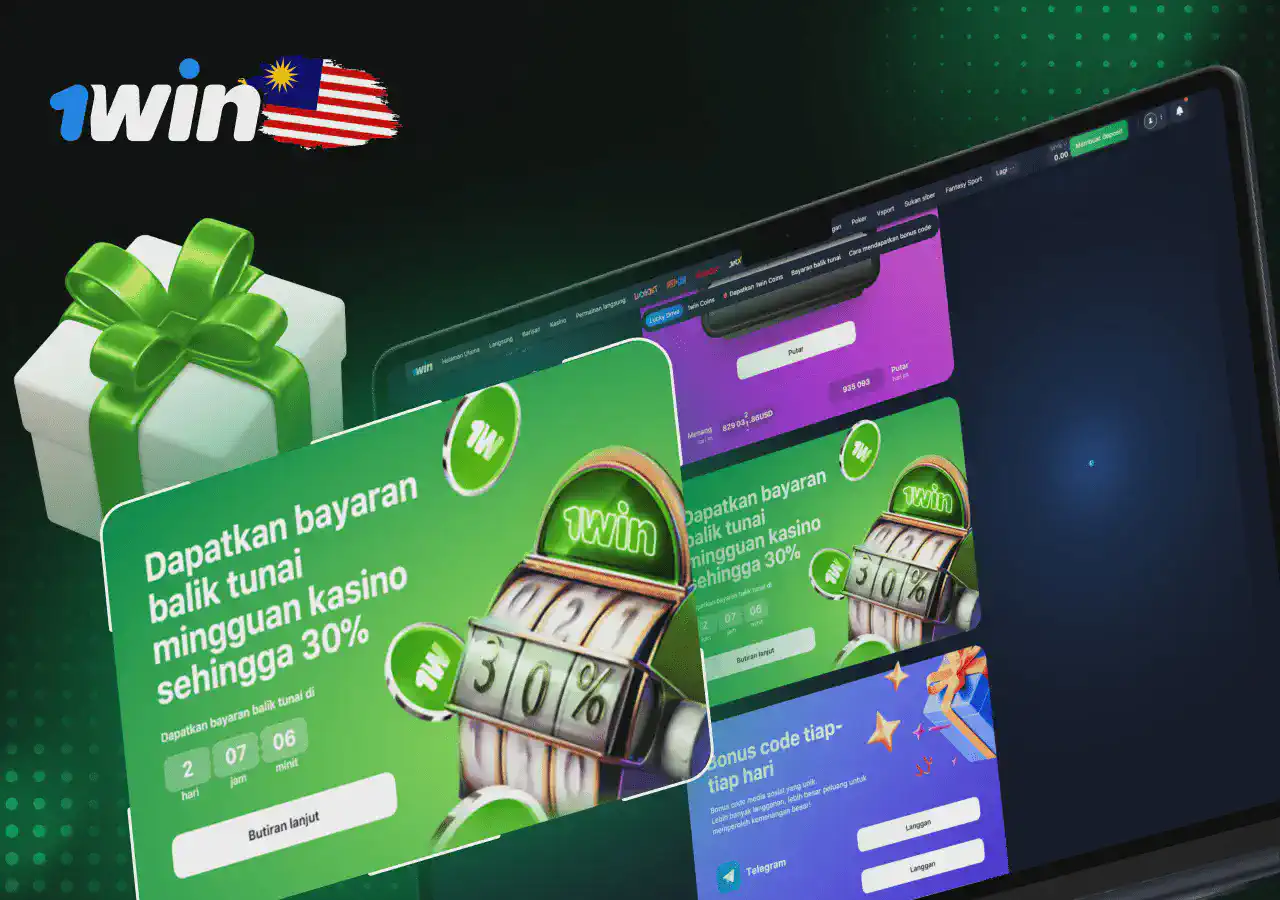 Penjelasan 1win casino cashback