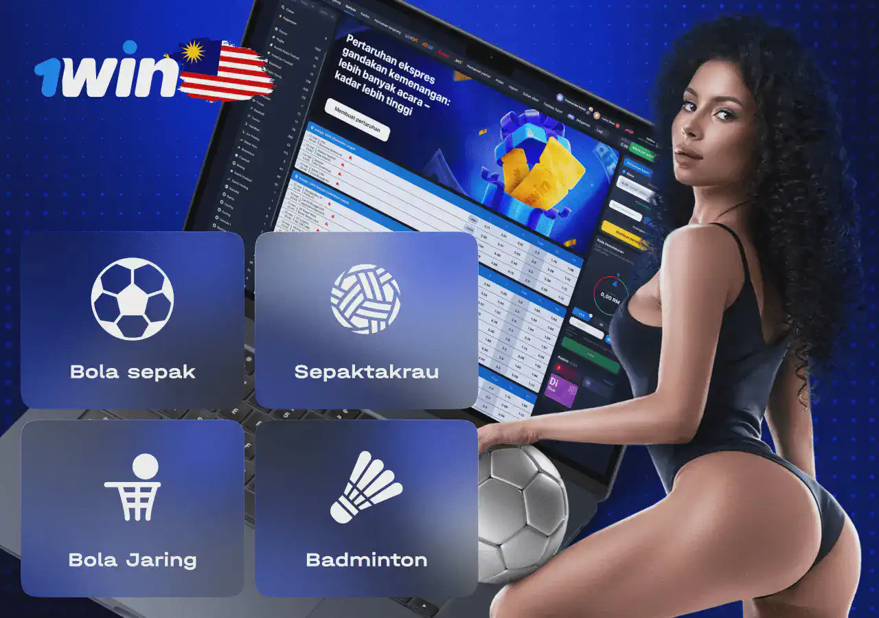 Bahagian pertaruhan sukan 1win